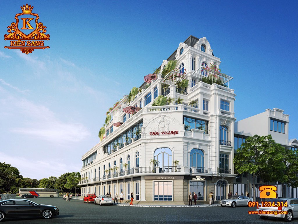 Bản vẽ thiết kế biệt thự tại Bình Thuận