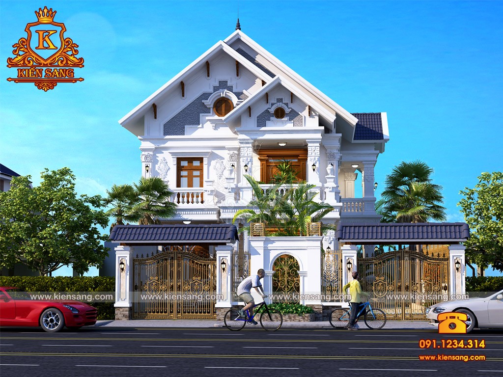 Bản vẽ thiết kế biệt thự tại Thanh Hóa