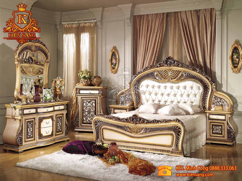 phòng ngủ kiểu cổ điển