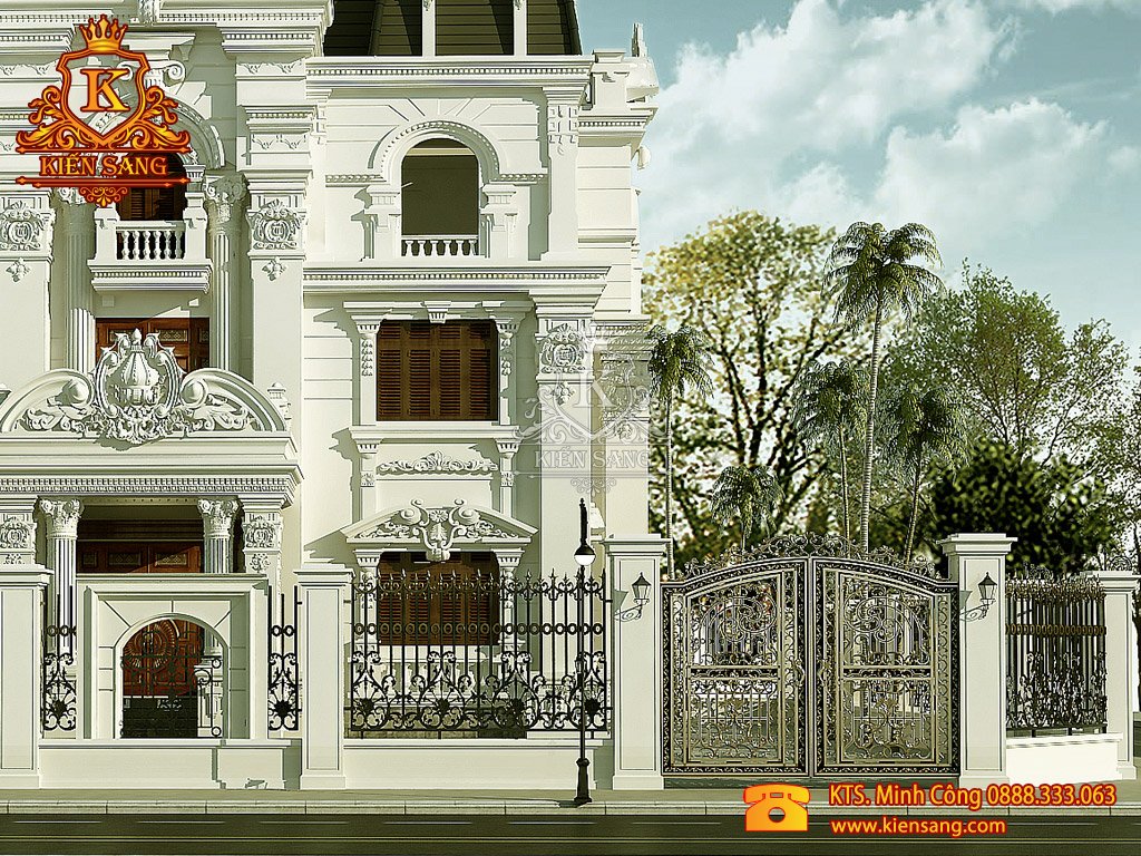 Biệt thự 5 tầng cổ điển tại Lào Cai