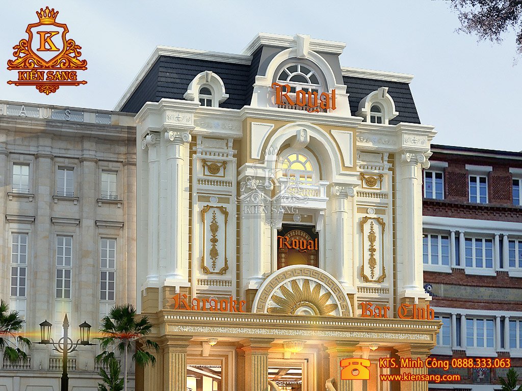 Nhà phố 5 tầng tân cổ điển tại Hà Giang