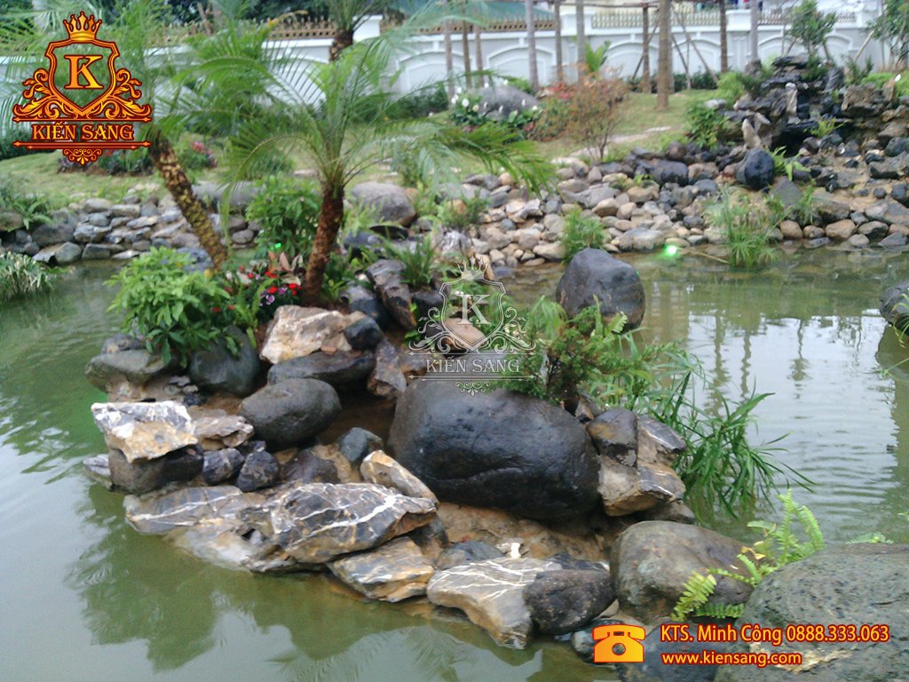 Tiểu cảnh sân vườn tại Hoàn Kiếm