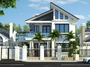 Biệt thự 2 tầng hiện đại tại Long Biên