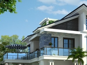 Biệt thự 2 tầng hiện đại tại Long Biên