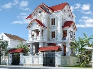 Biệt thự 3 tầng cổ điển tại Đà Nẵng