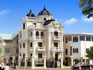Biệt thự 4 tầng cổ điển tại Đan Phượng