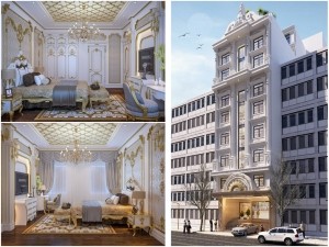 Biệt thự 5 tầng cổ điển tại Vĩnh Phúc