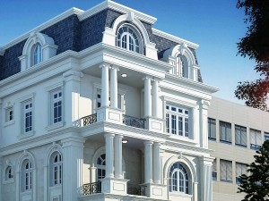 Biệt thự 4 tầng tân cổ điển kiểu Pháp