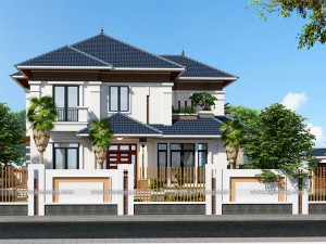 Biệt thự 2 tầng hiện đại 110m2