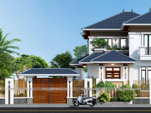 Biệt thự 2 tầng hiện đại 110m2