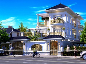Biệt thự 3 tầng tân cổ điển tại Đà Nẵng