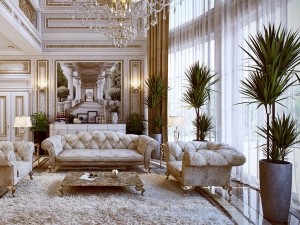Nội thất biệt thự tân cổ điển tại Nam Từ Liêm