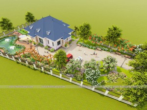 Biệt thự 1 tầng tân cổ điển tại Hạ Long