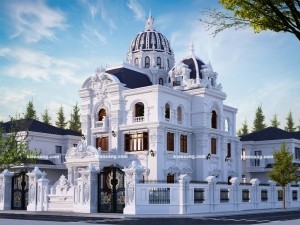 Biệt thự 3 tầng cổ điển tại Thanh Xuân