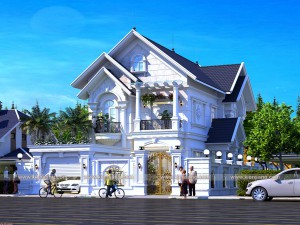 Biệt thự 2 tầng tân cổ điển 2 tỷ