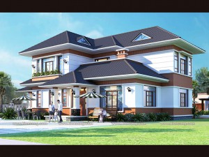 Biệt thự 2 tầng hiện đại tại Ninh Hiệp