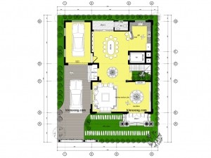 Biệt thự 3 tầng tân cổ điển tại Hải Dương