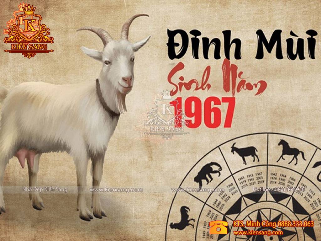 Tuổi 1967 làm nhà năm nào đẹp nhất