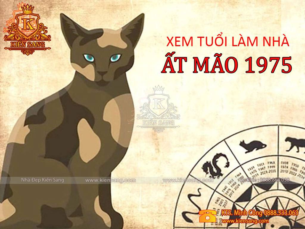 Tuổi Ất Mão 1975 làm nhà năm nào đẹp nhất