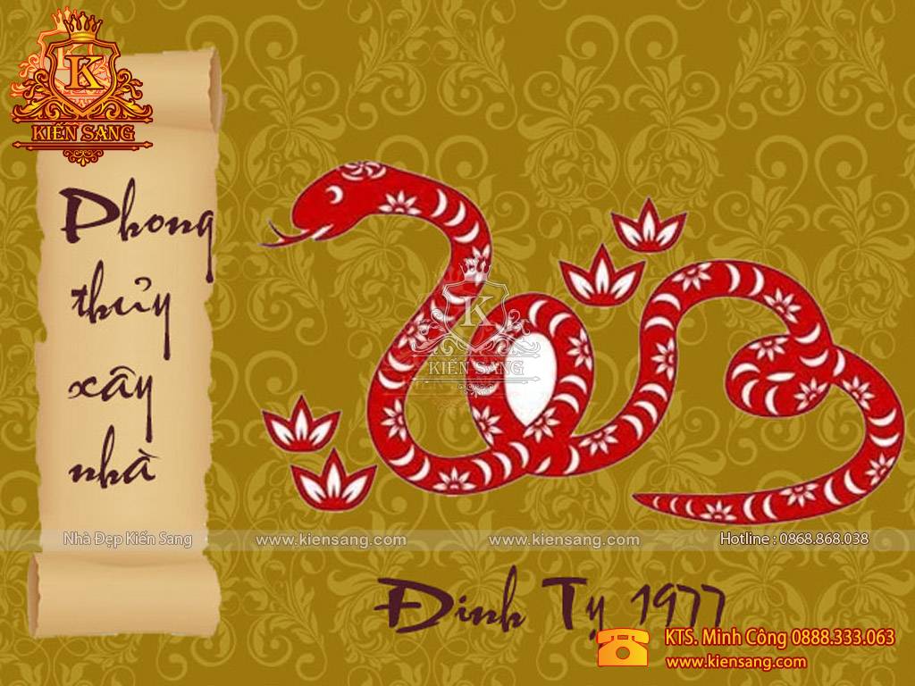 Tuổi 1977 làm nhà năm nào đẹp nhất