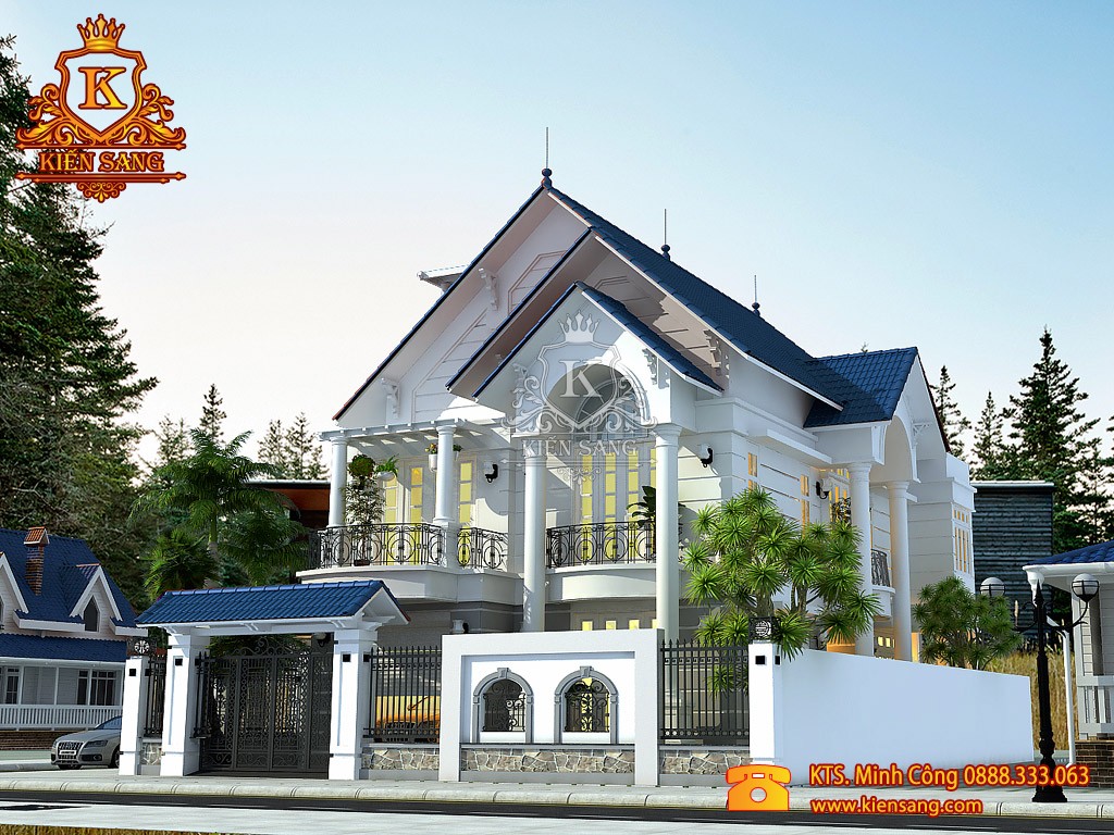 Thiết kế biệt thự tân cổ điển tại Hà Nội