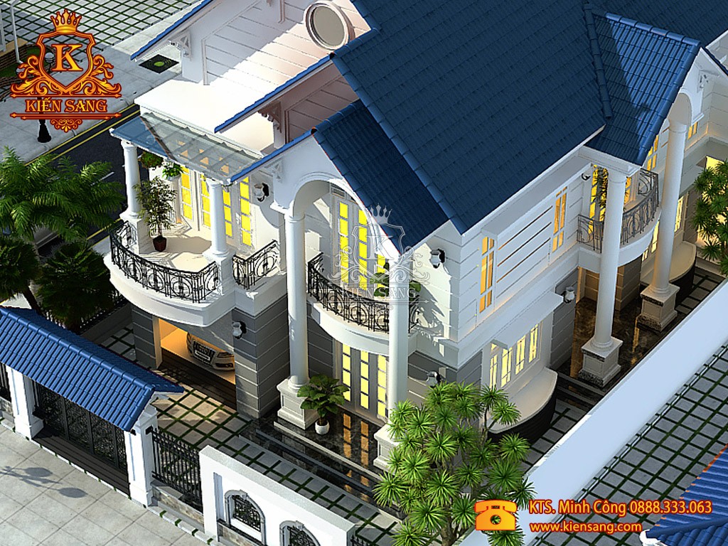Nhà phố 2 tầng tân cổ điển ở Từ Sơn