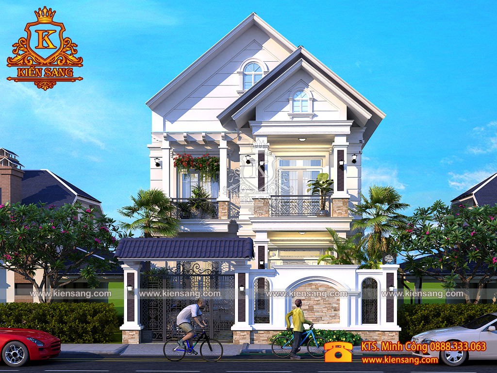 Biệt thự hiện đại 2 tầng tại Quảng Ninh